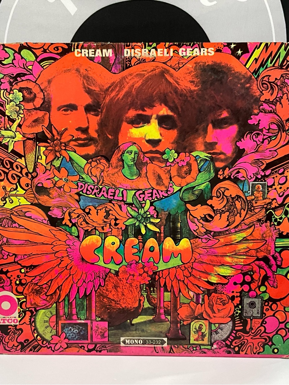 Cream LP "Disraeli Gears" Atco 33-232 ~ Original ~ Mono